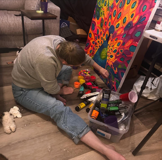 Color, Chaos and Healing: My Story as an Artist