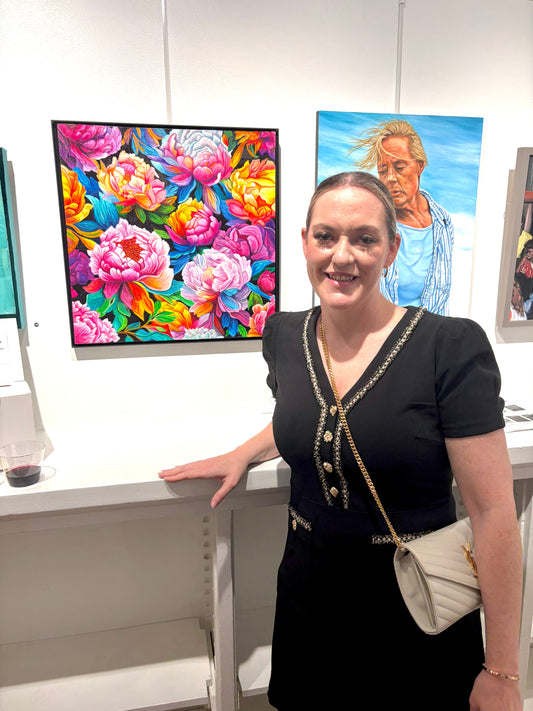 Art-Spiration Behind Neon Peonies - A Journey of Color and Creation