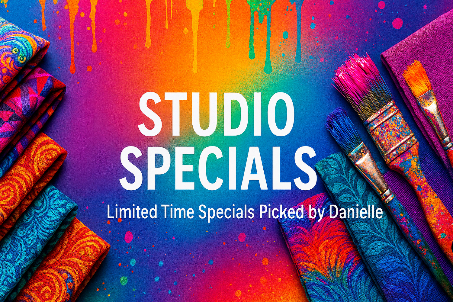 Limted Time Studio Specials by Danielle Cowdrey