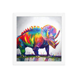 Product mockup - bold art print by Danielle Cowdrey