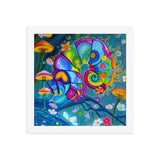 Product mockup - bold art print by Danielle Cowdrey