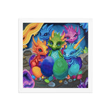 Product mockup - bold art print by Danielle Cowdrey