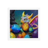 Product mockup - bold art print by Danielle Cowdrey