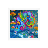 Product mockup - bold art print by Danielle Cowdrey