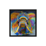 Product mockup - bold art print by Danielle Cowdrey