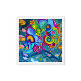 Product mockup - bold art print by Danielle Cowdrey