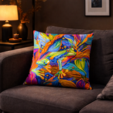 Jewel of the Rainforest Premium Pillow