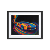 Product mockup - bold art print by Danielle Cowdrey