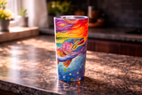 Taste the Rainbow Stainless Steel Tumbler