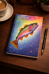 Taste the Rainbow Spiral notebook