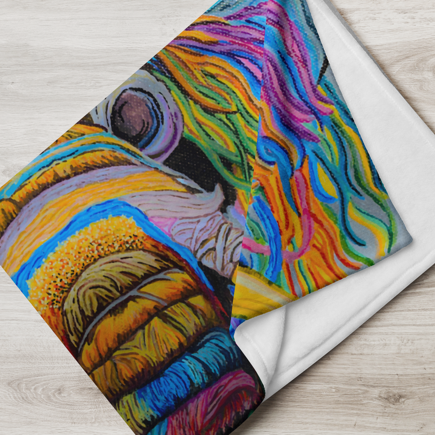 Wooly Mammoth Wrap Blanket