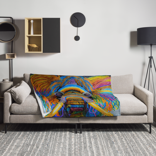 Wooly Mammoth Wrap Blanket