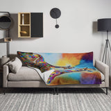 Product mockup - bold art print by Danielle Cowdrey