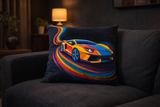 Turbo Mirage Throw Pillow